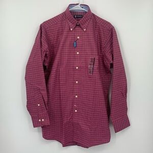 NWT Chaps Classic Fit Oxford Long Sleeve Button Up Shirt Men’s Size Medium